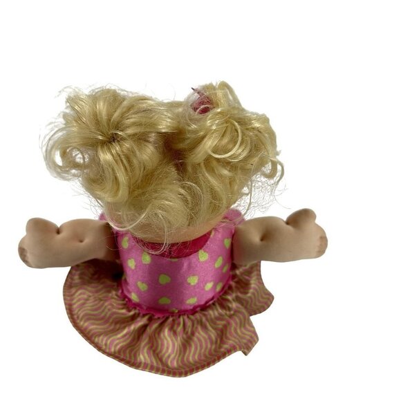 2015 CPK Cabbage Patch Kids Baby Doll Sittin' Pretty Blond Pig Tails Toy - Picture 2 of 10